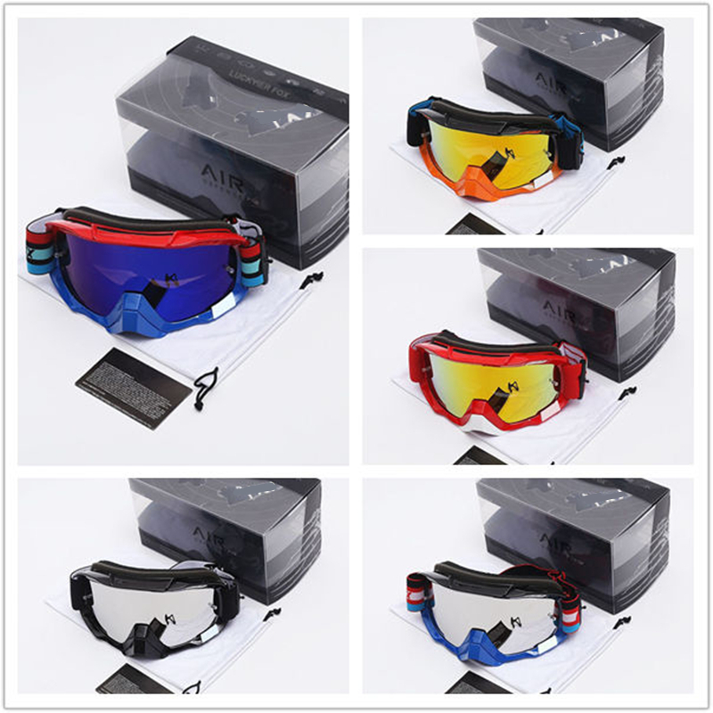 Off Road Motocross Helmet Goggles Set - مجموعة واحدة من نظارات الموتوكروس للدراجات