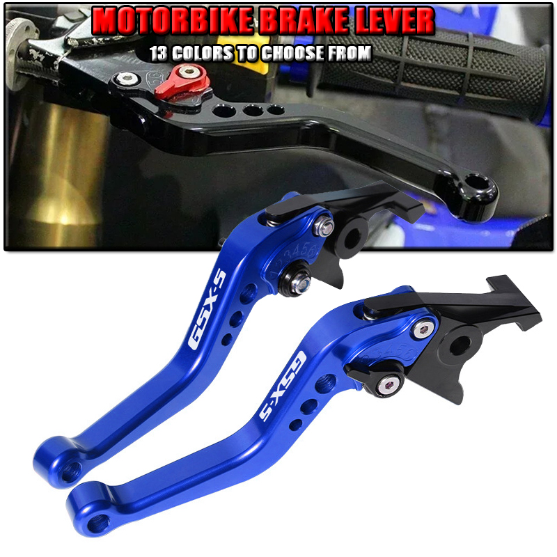 Cnc Aluminum Adjustable Brake Clutch Levers - ذراع فرامل قصير للدراجات النارية من