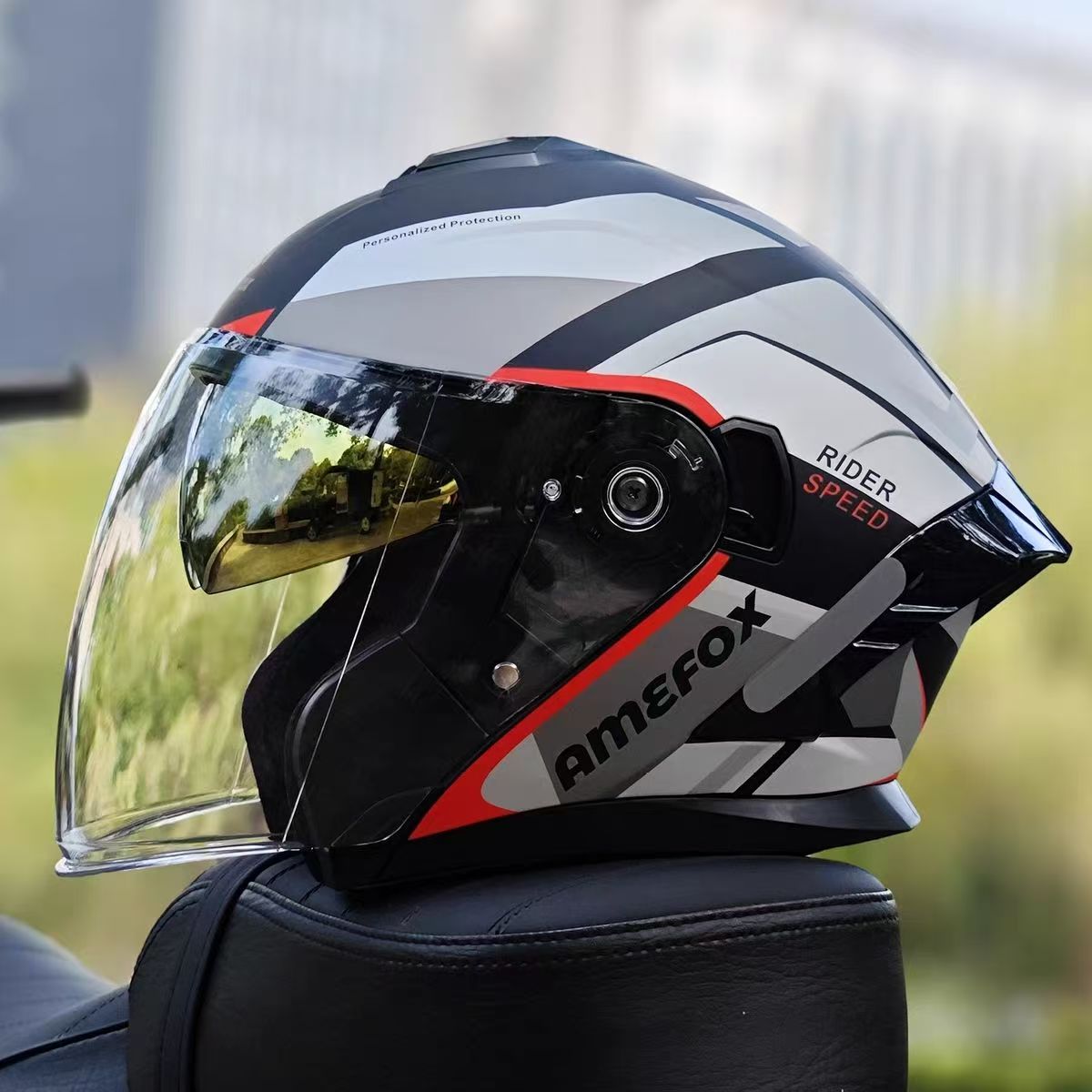 Motorcycle Helmet Inner Sun Visor Lens - خوذة دراجة نارية مفتوحة الوجه بواقي