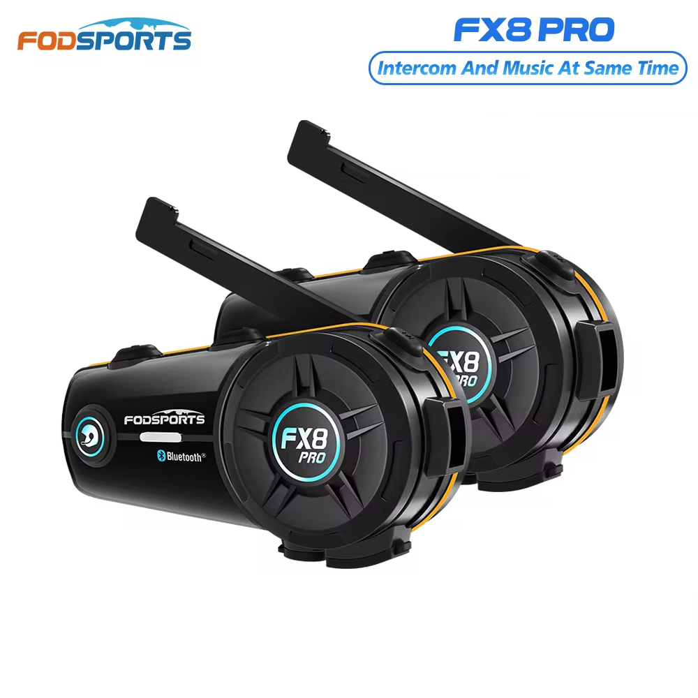 سماعة رأس بلوتوث للدراجات النا - مراجعة Universal Motorcycle Helmet Intercom Headset وسعره