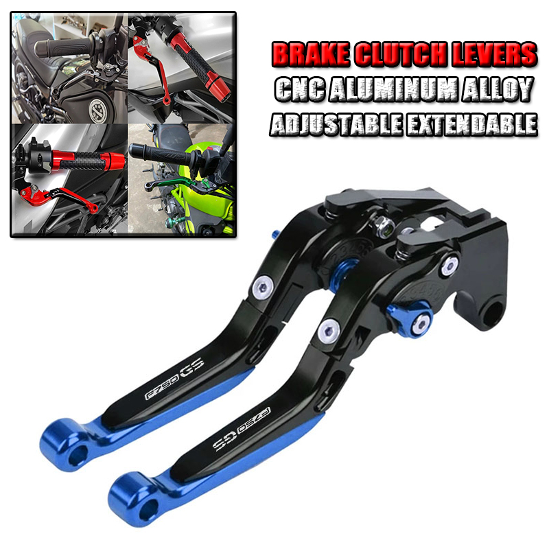 لسيارات BMW F750GS F 750 GS 20 - مراجعة Cnc Aluminum Adjustable Brake Clutch Levers وسعره