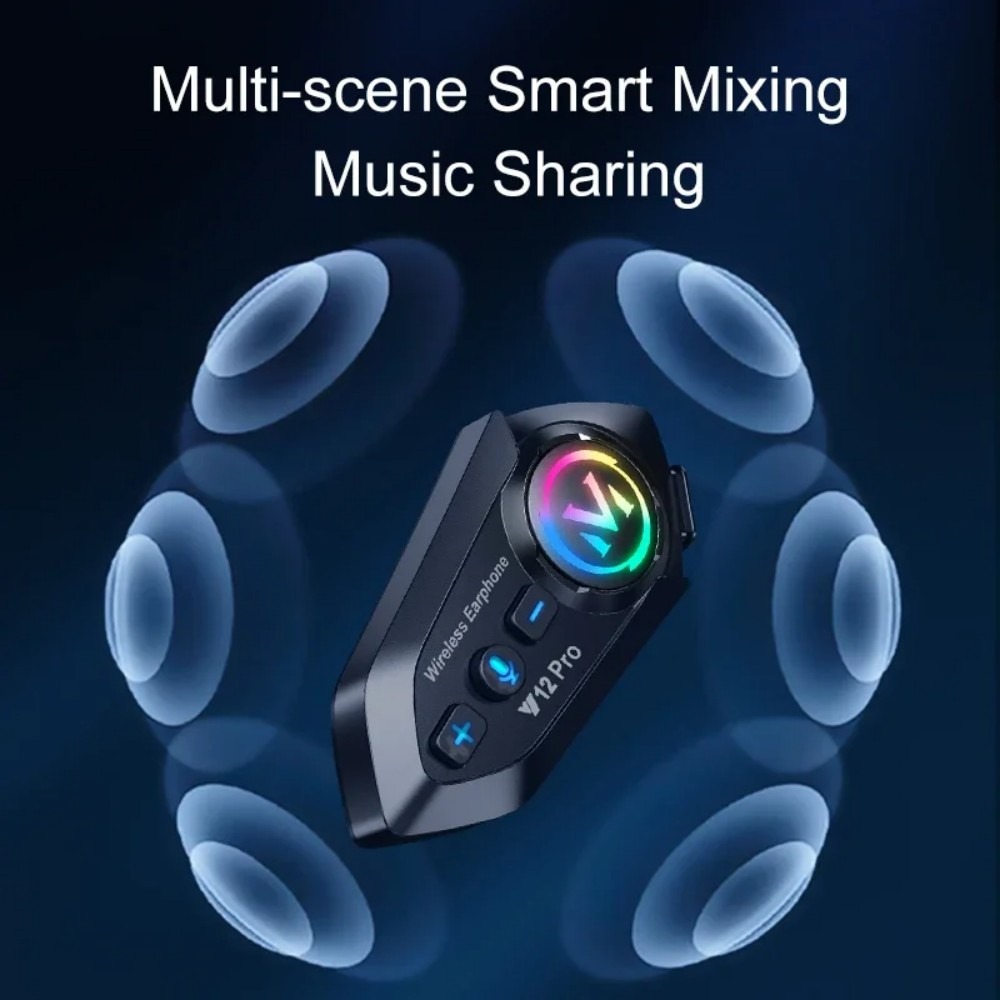 1 أو 2 قطعة سماعة رأس للاتصال  - مراجعة Universal Motorcycle Helmet Intercom Headset وسعره