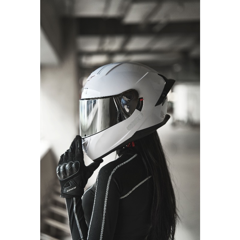 خوذة دراجة نارية كاملة الوجه م - مراجعة Dual Visor Motorcycle Racing Helmet وسعره