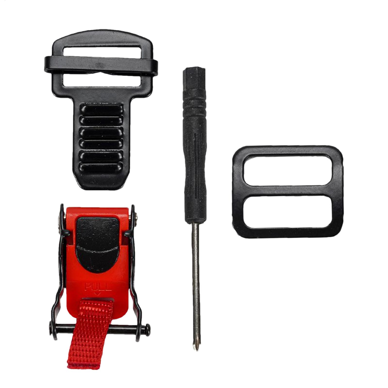 مشبك سريع الفك للخوذات بتصميم  - مراجعة Quick Release Buckle Motorcycle Helmet وسعره
