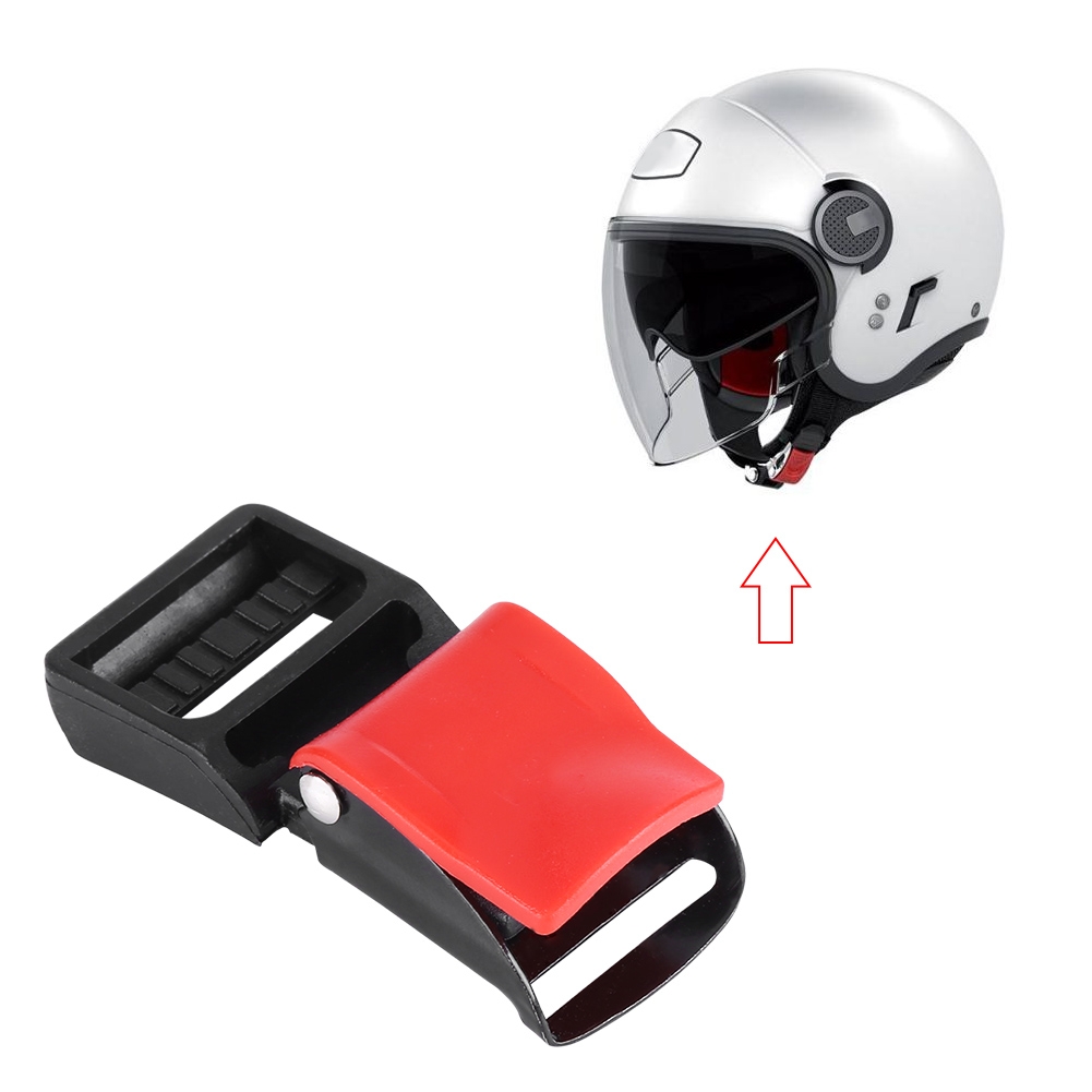 5 قطع من مشابك خوذة الدراجة ال - مراجعة Quick Release Buckle Motorcycle Helmet وسعره