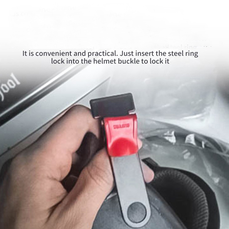 قفل جديد لخوذة الدراجة النارية - مراجعة Quick Release Buckle Motorcycle Helmet وسعره