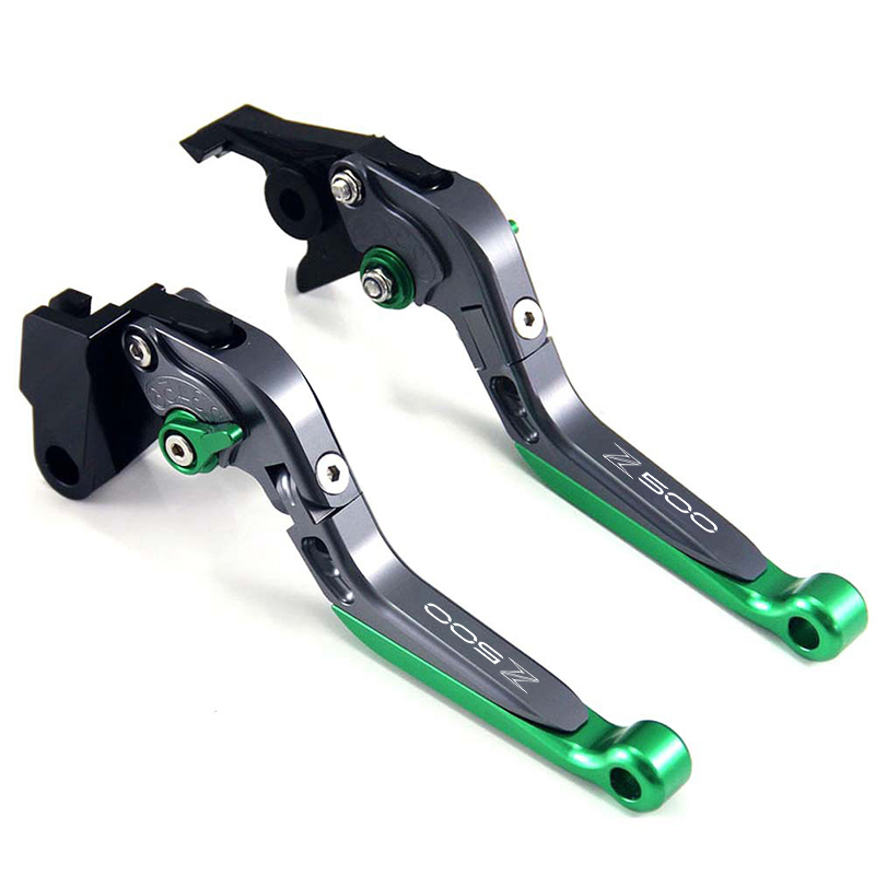 ملحقات الدراجة النارية KAWASAK - مراجعة Cnc Aluminum Adjustable Brake Clutch Levers وسعره