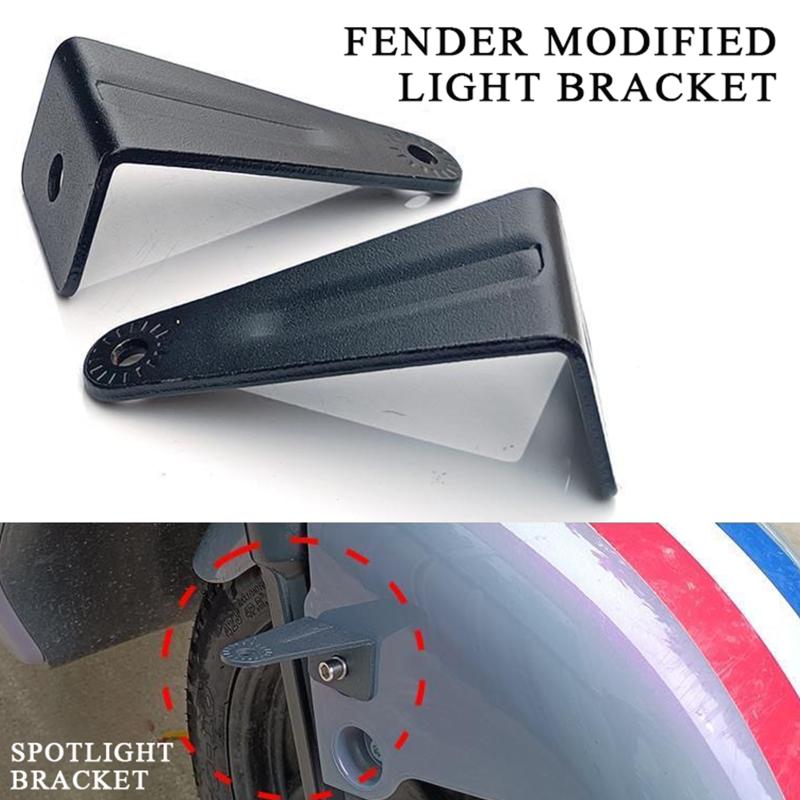 حامل كشاف دراجة نارية جديد 1/3 - مراجعة Universal Motorcycle Led Headlight Projector وسعره