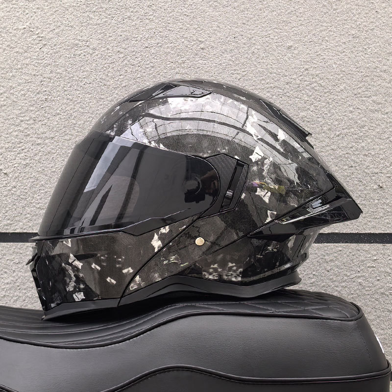 خوذة دراجة نارية للبالغين مناس - مراجعة Modular Flip Up Motorcycle Helmet Dot Approved وسعره