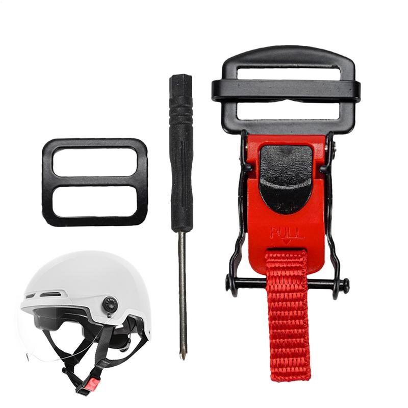 دراجة نارية خوذة مشبك البلاستي - مراجعة Quick Release Buckle Motorcycle Helmet وسعره